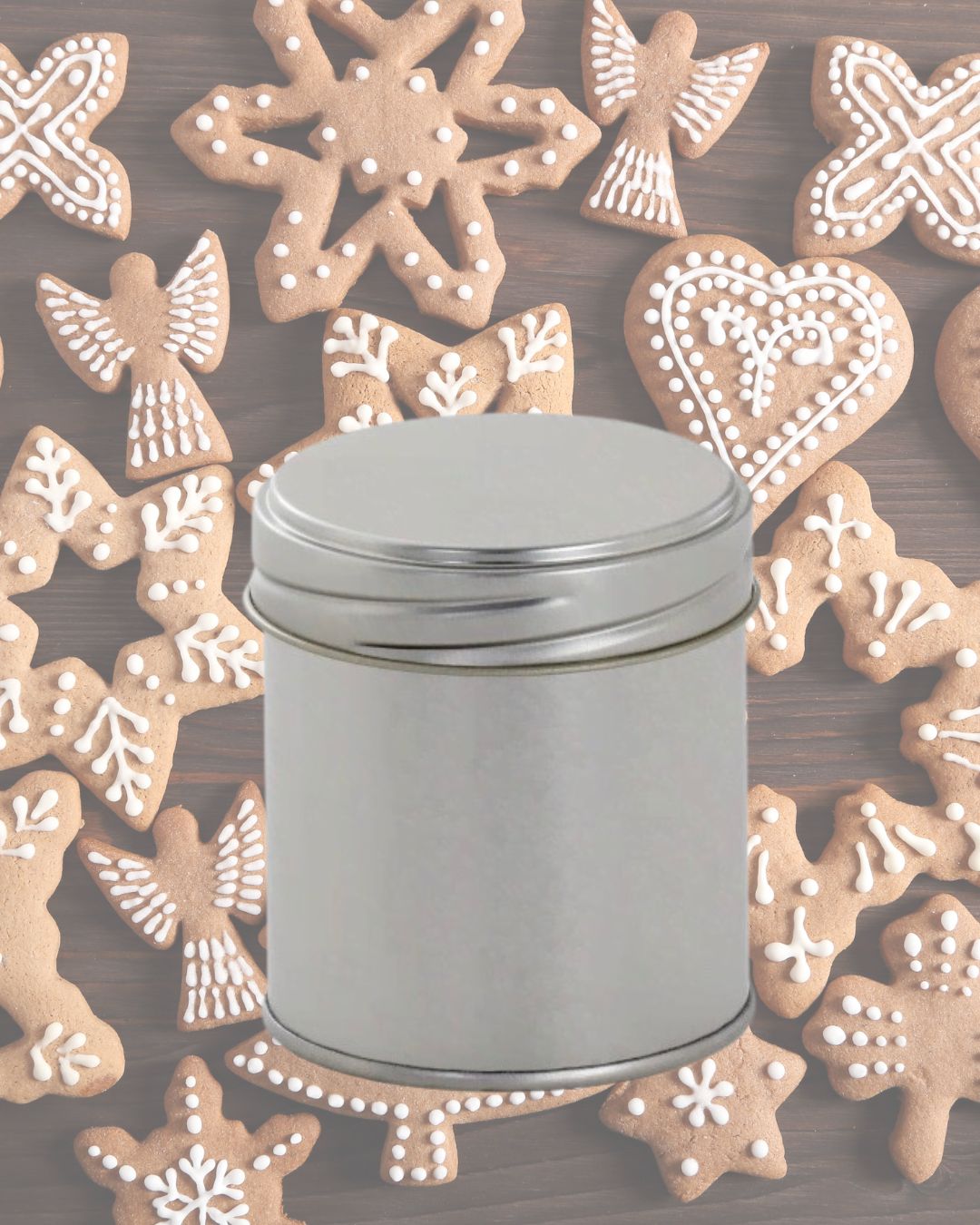 WEIHNACHTSKEKSE DUFTKERZE I 25 Stunde Brenndauer I 1 Stück