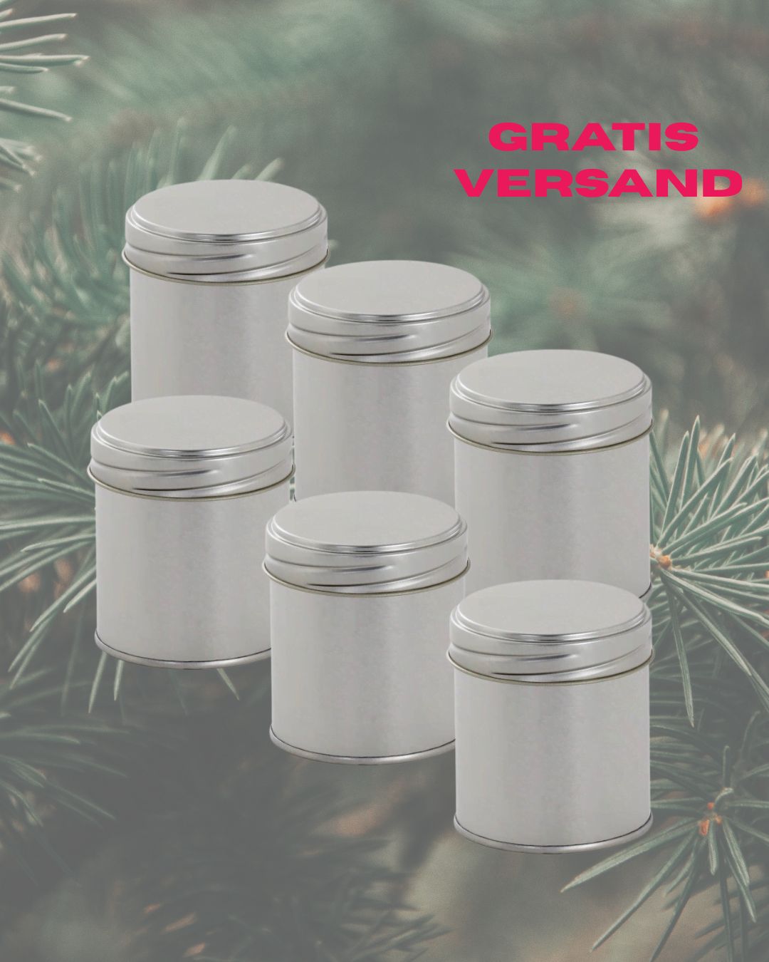 ZIRBE DUFTKERZE Set I 6x25 Stunde Brenndauer